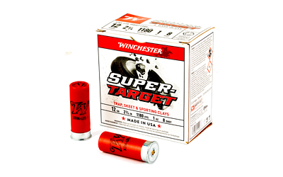 Winchester Spr-Trt 12 Gauge #8 Shot Ammunition – 25 Rounds