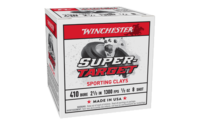 Winchester Super Target 410BOR 2.5" 8 #8 Shot Ammunition – 25 Rounds