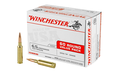 Winchester USA 6.5 Creedmoor 125 Grain Open Tip Ammunition – 60 Rounds