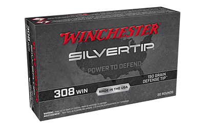 Winchester Silvertip .308 Win 150 Grain Ammunition – 20 Rounds