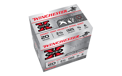 Winchester Xpert Target 20 Gauge #6 Shot Ammunition – 25 Rounds