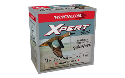 Winchester Xpert Steel 12 Gauge #6 Shot Ammunition – 25 Rounds