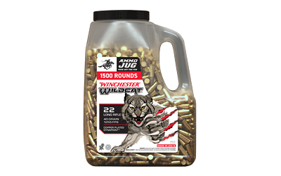Winchester Wildcat .22 LR 40 Grain Ammunition – 1500 Rounds