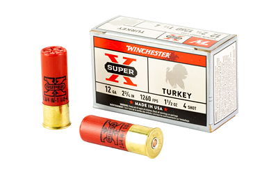 Winchester Sprx Trky 12 Gauge #4 Shot Ammunition – 10 Rounds