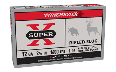 Winchester Sprx 12 Gauge SLUG Ammunition – 5 Rounds