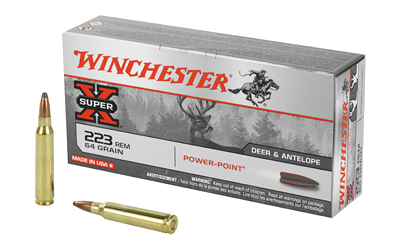 Winchester Sprx .223 Rem 64 Grain Ammunition – 20 Rounds
