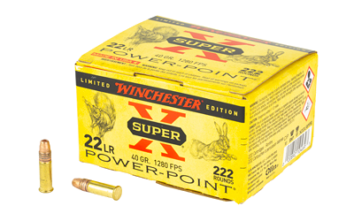 Winchester Sprx Pp .22 LR 40 Grain Ammunition – 222 Rounds