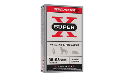 Winchester Sprx 3006sp .30-06 Springfield 125 Grain Ammunition – 20 Rounds