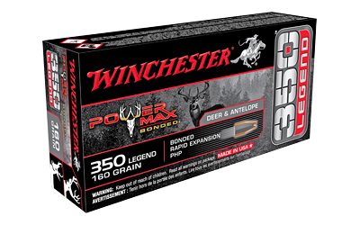 Winchester Powermax 350leg 160 Grain Ammunition – 20 Rounds