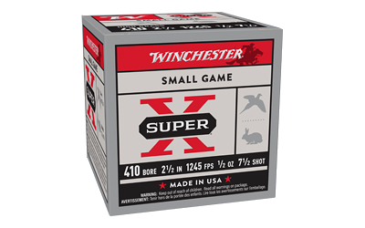 Winchester Spr-X Hb 410 2.5" 7.5 Shot Ammunition – 25 Rounds