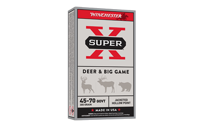 Winchester Sprx 4570gvt .45-70 Govt 300 Grain Jacketed Hollow Point Ammunition – 20 Rounds