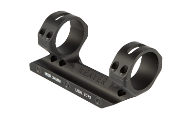 Weaver 34mm Fixed MSR Matte MSR / Picatinny rail Optic Mount