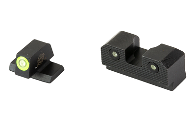 XS Sights R3D 2.0 S&W M&P Shield Night Sights – Green Front