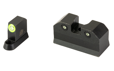 XS Sights R3D 2.0 S&W M&P Shield Night Sights – Green Front