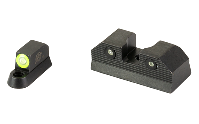 XS Sights R3D 2.0 S&W M&P Shield Night Sights – Green Front