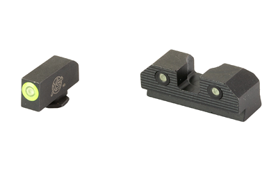 XS Sights R3D 2.0 S&W M&P Shield Night Sights – Green Front