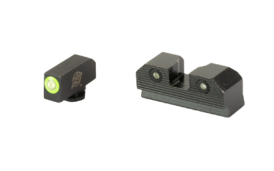 XS Sights R3D 2.0 S&W M&P Shield Night Sights – Green Front