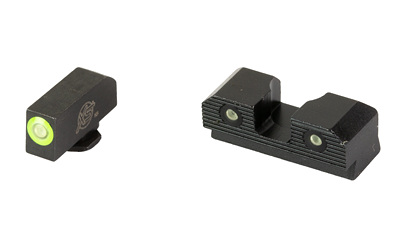 XS Sights R3D 2.0 S&W M&P Shield Night Sights – Green Front