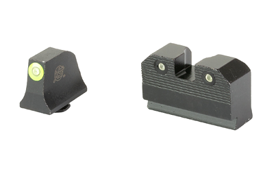 XS Sights R3D 2.0 S&W M&P Shield Night Sights – Green Front