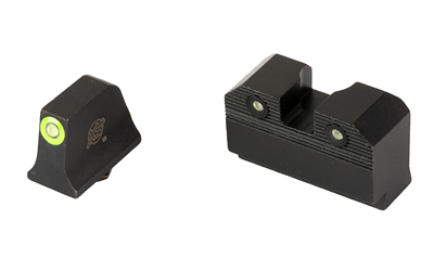 XS Sights R3D 2.0 S&W M&P Shield Night Sights – Green Front