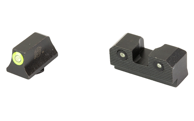 XS Sights R3D 2.0 S&W M&P Shield Night Sights – Green Front