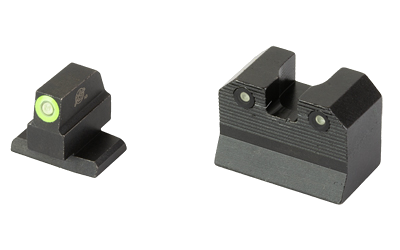 XS Sights R3D 2.0 S&W M&P Shield Night Sights – Green Front
