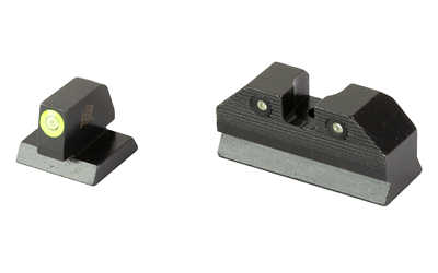 XS Sights R3D 2.0 S&W M&P Shield Night Sights – Green Front