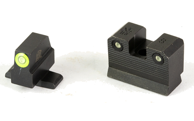 XS Sights R3D 2.0 S&W M&P Shield Night Sights – Green Front
