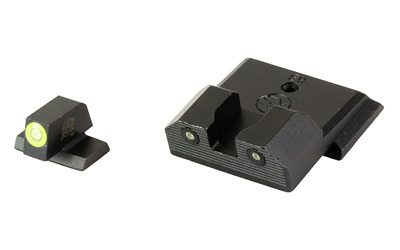 XS Sights R3D 2.0 S&W M&P Shield Night Sights – Green Front
