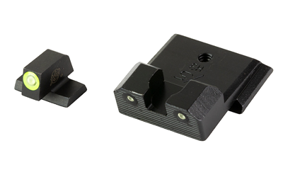 XS Sights R3D 2.0 S&W M&P Shield Night Sights – Green Front