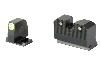 XS Sights R3D 2.0 S&W M&P Shield Night Sights – Green Front