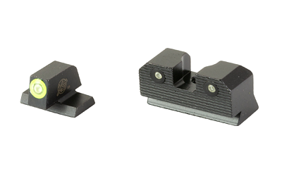 XS Sights R3D 2.0 S&W M&P Shield Night Sights – Green Front