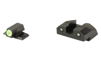 XS Sights R3D 2.0 S&W M&P Shield Night Sights – Green Front
