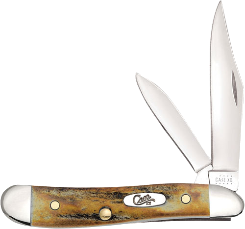 Case Knives Genuine Stag Peanut Knife