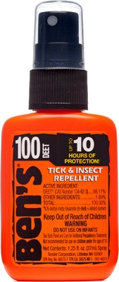 Arb BEN'S 100 Insect Repellent 100% DEET 1.25 oz Pump (Carded)