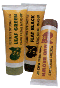 Hunters Specialties Face Paint Creme Tube Kit Woodland-Browngreenblack