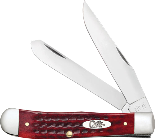 Case Knives Pocket Worn Old Bone Corn Cob Jig Trapper Knife