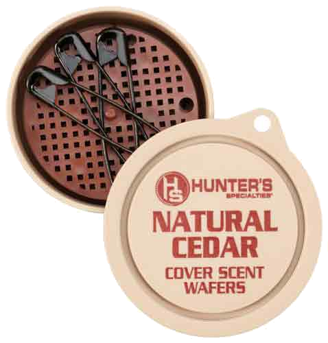 Hunters Specialties Scent Wafers Natural Cedar Scent 3-Pack