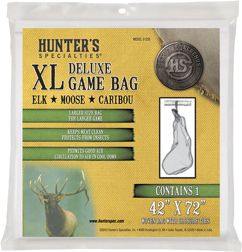Hunters Specialties Field Dressing Game Bag XL Deluxe 42"X72"