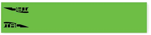 Tac Vanes Standard Arrow Wrap 4.675" Green 13-Pack