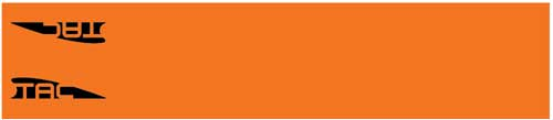 Tac Vanes Standard Arrow Wrap 4.675" 13-Pack – Orange