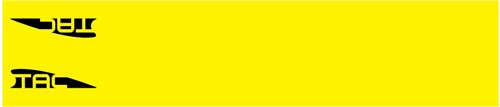 Tac Vanes Standard Arrow Wrap 4.675" Yellow 13-Pack