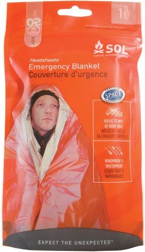 Arb Sol Emergency Blanket 2.9 oz 60"X84" Made in USA