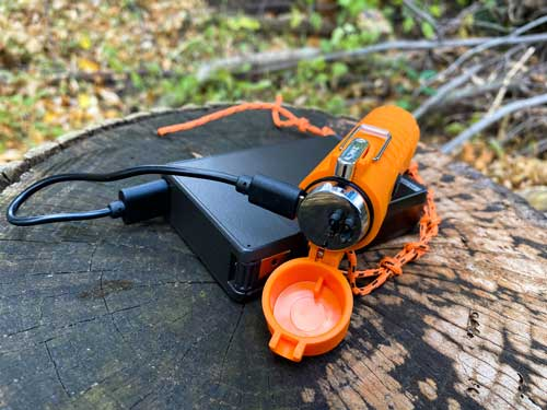 Arb Sol Fire Lite Fuel Free Lighter with Tinder Cord Lanyard