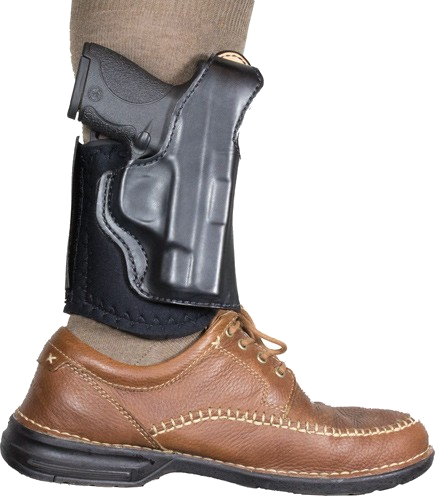 DeSantis Diehard Ankle Leather S&W J 2-2.25 Right-Hand Holster