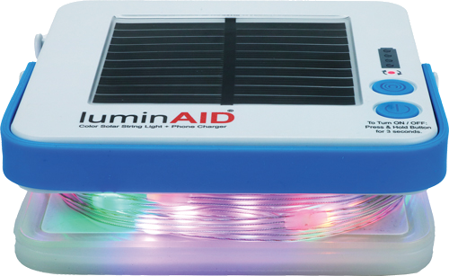 Arb Luminaid Solar String Color Light with Phonecharger