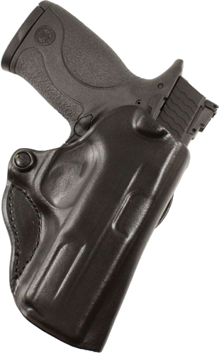 DeSantis Mini Scabbard Leather 380 Shield EZ OWB Right-Hand Holster