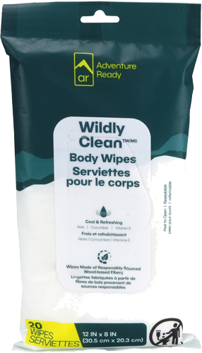 Arb Wildly Clean Body Wipes 20 Count
