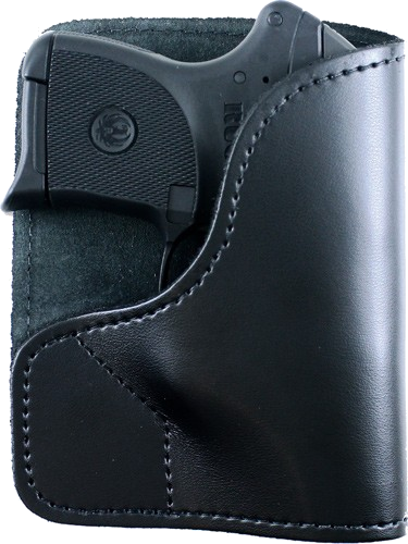 DeSantis Trickster Pocket Hltr Ambidextrous Leather Ruger Lcp 380