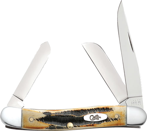 Case Knives 6.5 Bone Stag Medium Stockman Knife